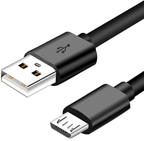 Micro USB Cable for Cowin e7,Jabra Elite 45e 65t Evolve 75 65 Headphones,Bugani M83 M90,Treblab HD77,BlueParrott B250-XT B350-XT Earbuds,Charger Charging Cord Compatible with Kindle Fire Tablets