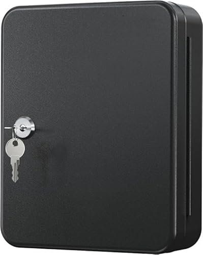 Unibos | Combination Key Cabinet - Key Box Wall Mounted - Storage for up to 20 keys | Key Tags Included