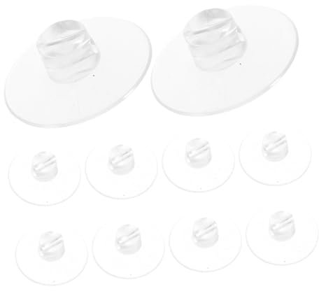 ANDRESLAD Heavy Duty Suction Cup Cable Organizer Clips 4.3cm Plastic Wire Holder Clamps for Tile Walls Bathroom Kitchen 15pcs Set