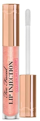 TOO FACED Cosmetics Original Lippenstift, Lipgloss, extra starker Instant & langer Term Lip Plump, vegan, by B (Cotton Candy Kisses, 4 g (1er-Pack)