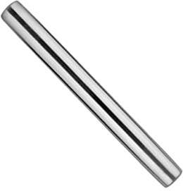 Mattarello in Acciaio Inox Antiscivolo per Pasta e Pizza