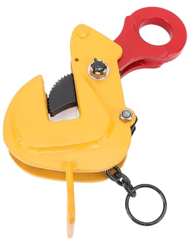Gearwell Plate Clamp, Horizontal Lifting Clamp Steel Plate Clamp 2 Tons Load Capacity for Sheet Metal Industry