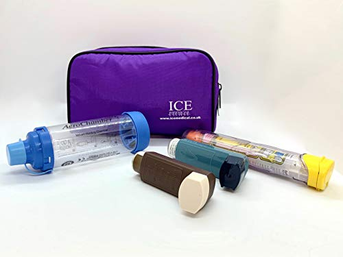 ICE Medical Inhalatorväska – medium (lila)