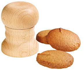 Küchenprofi Lebkuchenformer -KP815192500/Braun, Holz | Holzstempel aus natürlichem Buchenholz, ideal für weihnachtliche Lebkuchen- und Kleingebäck-Kreationen