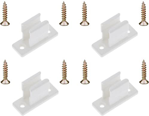 cyclingcolors 4x supporto per manovella 13mm tapparelle con vite plastica bianco finestre persiana biella