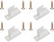 cyclingcolors 4x supporto per manovella 13mm tapparelle con vite plastica bianco finestre persiana biella