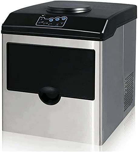TEmkin ice cube maker Portable Countertop Ice Maker - Makes 55 lbsof Ice per 24 hours, Reliable and Quiet, Ideal for Home, Office, Restaurant, Bar, Coffee Shop