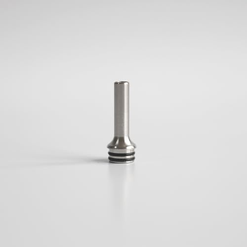 WratryParts Replacement 510 Stainless Steel Silver Color Drip Tip Mouthpiece for RTA RDA RDTA Tank Accessories (SS Silver A)