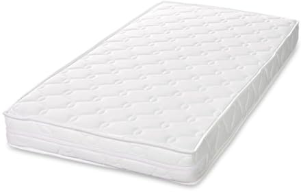 Lorelli Babybett Matratze Sweet Dream 110 x 62 x 10 cm Schonbezug waschbar, Farbe:weiß 2