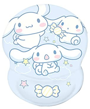 Mouse Pad Tapis De Souris avec Support De Poignet Tapis De Souris Ergonomique Tapis De Souris avec Base Antidérapante Tapis De Souris D'ordinateur Confortable Cadeau Gamer