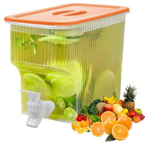 Drinks Gear Drinks - Dispositivo Di Rubinetto Della Caraffa In , Portatile Trasparente | Diversi Distributori Di Bevande Con Valvola Di Uscita Per Acqua Ghiacciata, Succo, Bevande Estive Per J