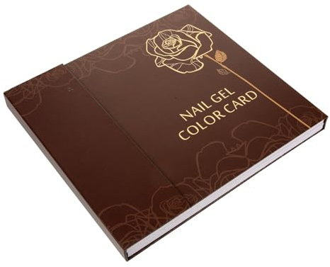 Beaupretty Card Display Book for Nail Art Featuring Nail Display Board Options for Manicure Chart Organization and Professional Use