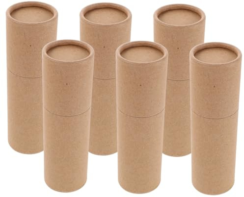 TOGEVAL 6 Piezas Aceite de Almacenamiento Cosmético para Manualidades Protección Antigolpes