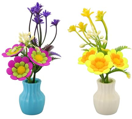 Plantes Aquatiques artificielles de Couleur vive résine en Silicone de Style Vase de Style Plantes Aquarium décoration pour la Maison et Le Aquarium