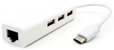 EPIGEIST Adattatore Ethernet Type C con Porta Lan USB Porte per e Computer Supporto Otg per Mouse Tastiera Gamepad Flash Drive Connessione Stabile e Veloce