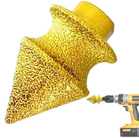 Syengery Broca De Avellanar Para Taladro - Accesorios Para Roscado M10 - Broca de Bisel para Taladro - Para Eliminacion De Rebabas Carpinteria Hormigon Baldosa Marmol Metal Amoladora Reparacion