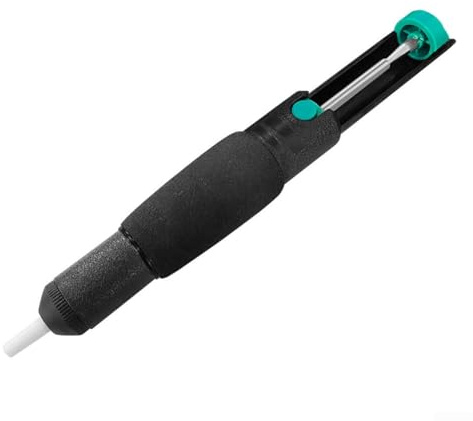 Pompe à dessouder avec poignée antidérapante avec soudure sous vide, outil à main portable pour une réparation électronique efficace et précise
