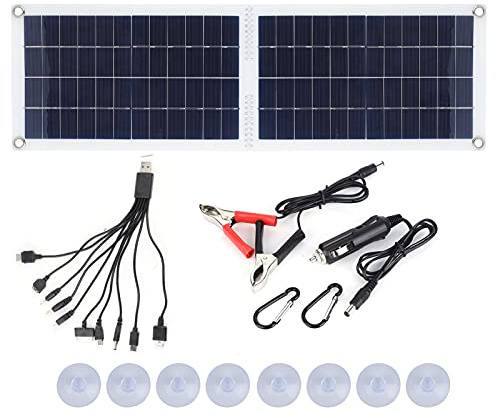 Caricatore solare da 30 W Caricatore portatile pieghevole per telefono con pannello solare per da campeggio da viaggio