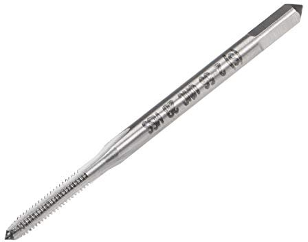 sourcing map Maschinenhahn 2-56 UNC Gewindesteigung 2B Klasse 3 Nuten Hochgeschwindigkeitsstahl