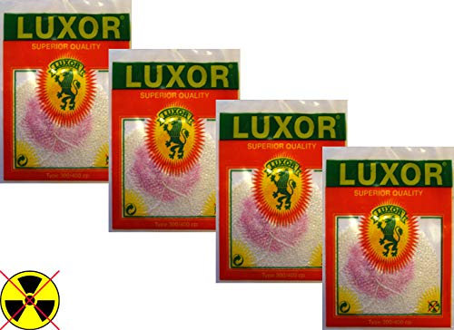 Luxor Lot de 4 chaussettes incandescentes pour ampoules Petromax et autres lampes à pétrole HK500 (1 trou - 400/600 CP)
