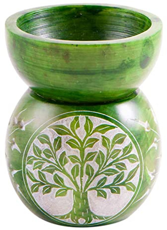 Berk Aromalampe Kugel Yggdrasil, gün Speckstein
