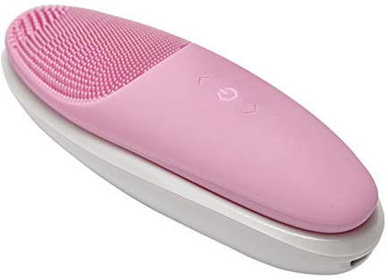 InnoGIO GIOperfect Shine, Dispositivo per la Cura e il Massaggio della Pelle, Setole in Silicone, 2 Funzioni, Cavo USB Incluso