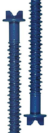 DOJA Barcelona Industrial Concrete Torx Screw 6,5mmX80mm Pack 50 Flat Head Avellanada Driver Bit Screw Box Steel Zinc Plated Torx Decking Screws Mampostería/Ladrillo/Madera/Marco/Puerta/Home Plug