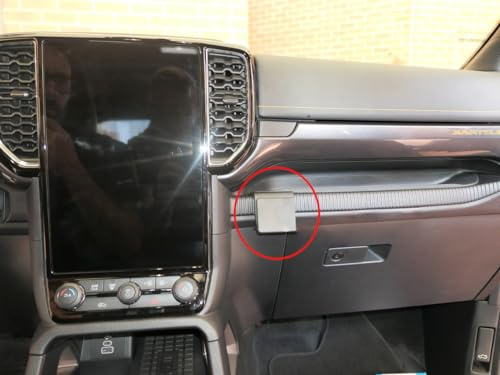 Brodit | ProClip Fahrzeughalter 855835 | Made IN Sweden | Winkelbefestigung | für linkslenkende Fahrzeuge | passt Gerätehalter