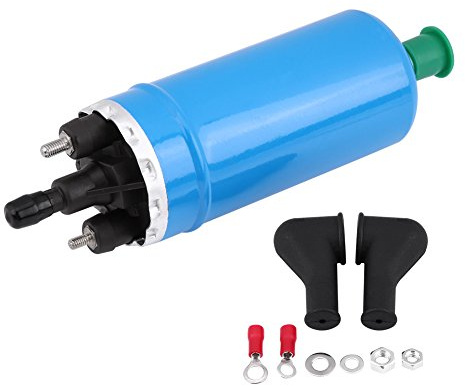 Bnineteenteam 12V Elektrische Benzin-Kraftstoffpumpe, 140LPH 3Bar Hochdruck, Automatisch, Spundmontage, Kompatibel mit Auto, Motorrad, E23 E24 E12 E28 E30