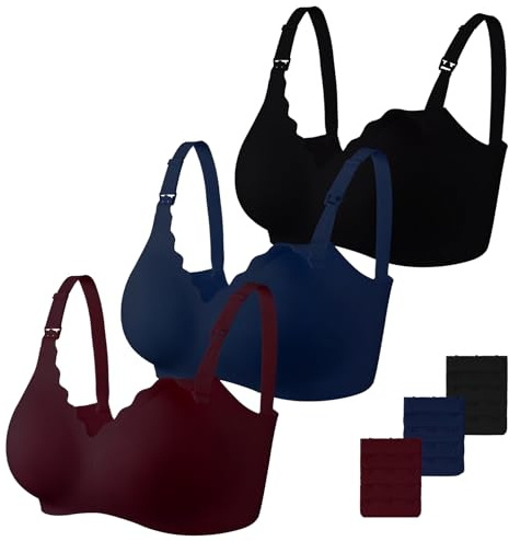 Dresime Soutien-Gorge d'Allaitement sans Couture et Extra-Extenseurs - Ultra-Confortable pour les Femmes Enceintes
