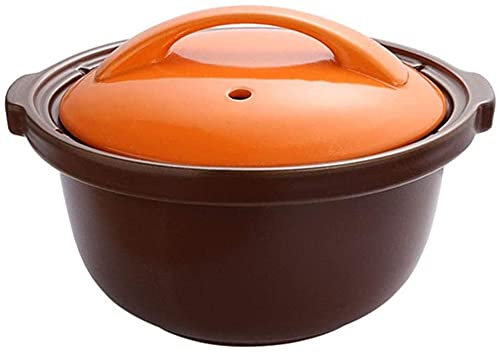Ceramic Casserole Earthen Pot Casserole Dishes with Lids Casserole Dish - Matt-Coated Non-Stick Pan Upgrade Nutrition - Capacity 2.5L 3.5L