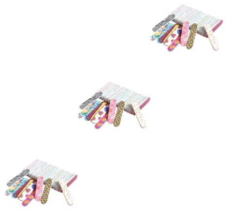 FOMIYES 180 Uds Lima De De Colores Tampones Para Decoración De Limas Para Forma A Las Herramientas De Pulido De Limas De Tampones De Esmalte De