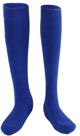 LYXXJRYBHD Fechtstrümpfe, Atmungsaktive Fechtsocken, Fechtsocken für Degen, Säbel, Florett, Absorbierend, Dehnbar für Das Training(Blue,Medium)