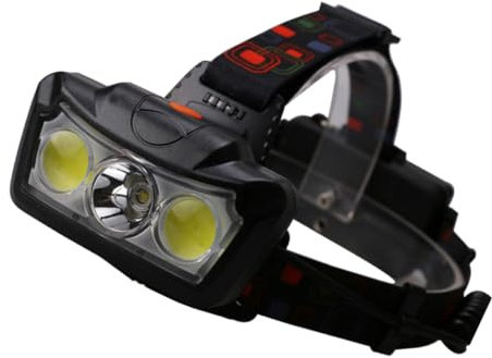 UKCOCO Linterna Led Recargable Para Correr Led Para Acampar y Fácil De Transportar