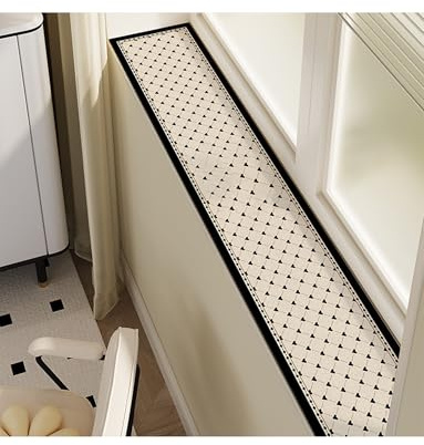 Window Sill Protector, Narrow Window Sill Protection Pad, Waterproof Windowsill Mat, for Placing Plants(Beige,20x100cm/7.87x39.4in)
