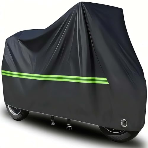 Cubierta Protectora de Moto para Daelim Ql 125 Steezer, Funda para Moto Cubierta de Motos, Reflectante a Prueba de Sol Agua Lluvia Polvo Viento Nieve al Aire Libre