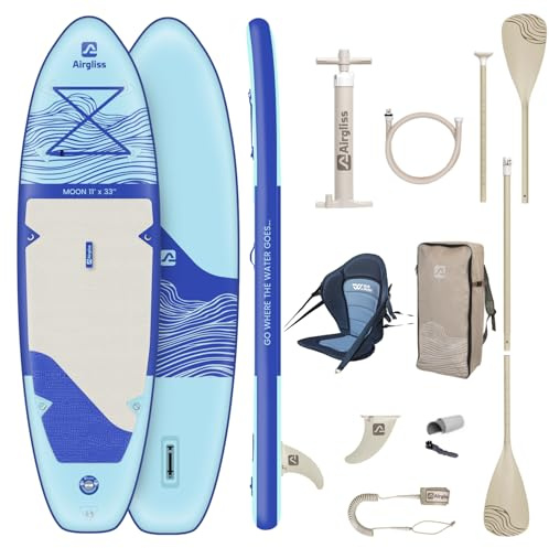 Pack Convertible Paddle-Kayak Gonflable Airgliss 11.0