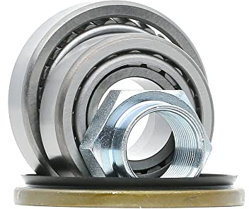 RIDEX Kit de roulement de roue 654W0670 des deux côtés du pont arrière avec ecrou crénelé