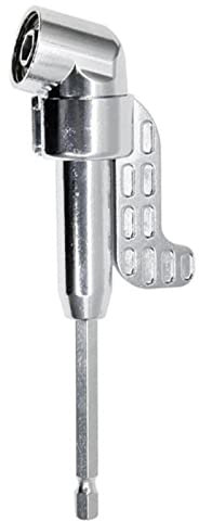 Winkelbohreradapter Schraubendreher Bits 105° Winkelbohrer 1/4 Zoll/6,35 mm Bohreradapter Sechskantschraubendreher Abgewinkelter Bithalter Bohrmaschine Schraubendrehereinsatz Halter Adapter
