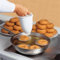HiyyFloy Macchina per Ciambelle in Plastica Bianca Pratica Muffa per Ciambelle Strumento per Pasticceria Accessori Cucina per Dolci
