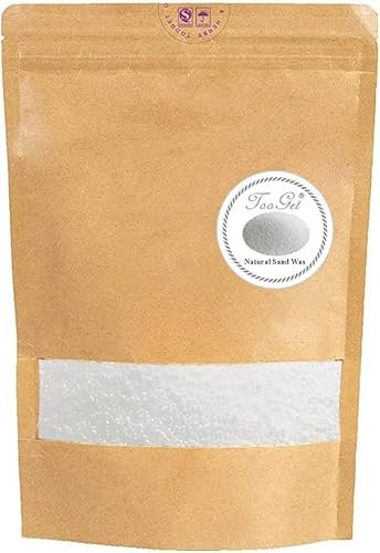 TooGet Candela di Perle da 400 g, Candela di Sabbia Ricaricabile, Non Profumata, Atossica, Lunga Durata in Polvere per Decorazioni fai da te per Matrimoni