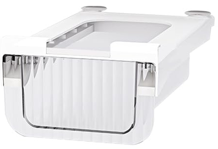 Organizer per frigorifero – estraibile, cassetti impilabili | Contenitore trasparente per frigorifero, contenitore da cucina, contenitore per uova, bevande, porta pantry, frigo casalingo