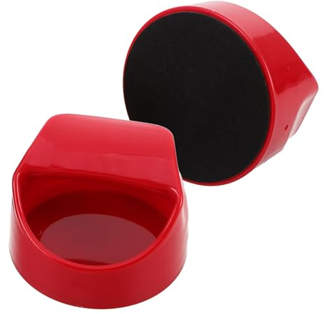 MOLUCKFU 2pezzi Baren per Stampa in Plastica Strumento per Timbratura Blocchi Forniture per Stampa e Scrapbooking Blocco per Materiale Resistente Impugnatura Ergonomica