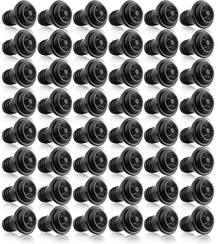 48 Pcs Wine Stoppers Vacuum for Wine Bottle, Rubber Wine Saver to Keep Your Wine Fresh
