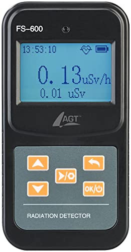 AGT Strahlenmessgerät: Digitaler Geigerzähler & Dosimeter für Alpha-, Beta- & Gammastrahlung (Geigerzähler Alpha- Beta Gamma, Alphastrahlung, strahlenmessung)
