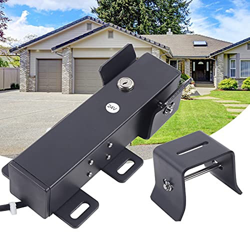 Automatische Elektrische Torschloss LM149 24V Heavy Duty Latch Swing Gate Opener Elektromagnet Schloss Magnetische, 1 Sekunde Freischaltzei,Steuerung durch Toröffnersystem