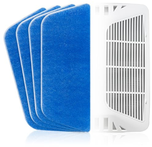 luxlead RV Air Filters 6”x 16” Compatible with Coleman Mach RV Air Condition Units, RV AC Filters Replacment for Air Conditioner Therm Vent, MERV 6 Replaces Air Filter, 4 Pack