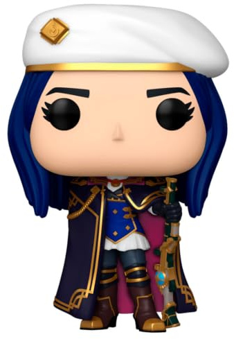 Funko POP! Animation: Arcane: League of Legends - Caitlyn | Offizielles Cartoon/Animation Merch - Vinyl Sammelfigur als Regal Deko - Geschenkidee zum Geburtstag für Fans und Sammler