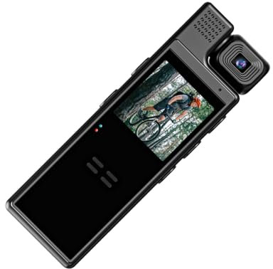 vreplrse Skärm 1080P Minikamera Bärbar Videoinspelare Natt ABS Videoinspelare BodyCam Body Camera 1080 Bärbar kamera