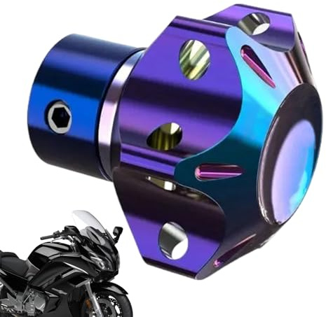 Cubierta de cabeza de llave de motocicleta - Funda única para llave de motocicleta, diseño de protector de llave genial | Cubierta de teclas | Cubierta de cabeza con aleación de aluminio, estilo casco
